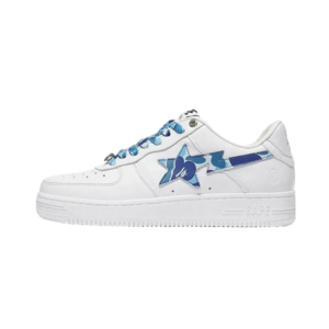 Bape STA Low White Blue