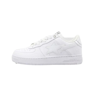 Bape STA Low White
