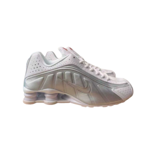 Nike Shox R4 – White & Grey “Swoosh”