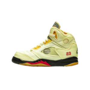 Air Jordan 5- OFF-WHITE Sail