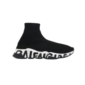 Balenciaga Speed Trainer- Graffiti Black White