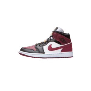 Air Jordan 1 Mid Black Beetroot