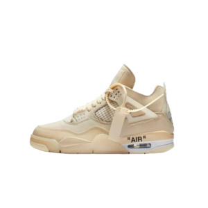 Air Jordan 4- Off White Sail