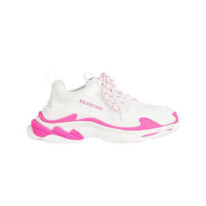 Balenciaga Triple S- White Fluo Pink