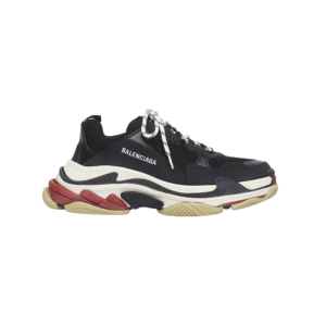 Balenciaga Triple S- Black White Red