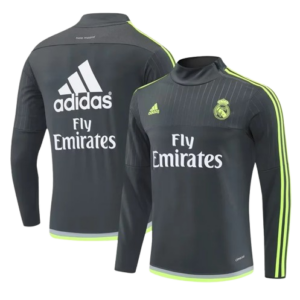Chaqueta Retro Real Madrid | Fly Emirates Gris