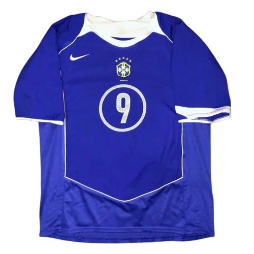 Camiseta Retro Selección Brasil 2004 | Visitante
