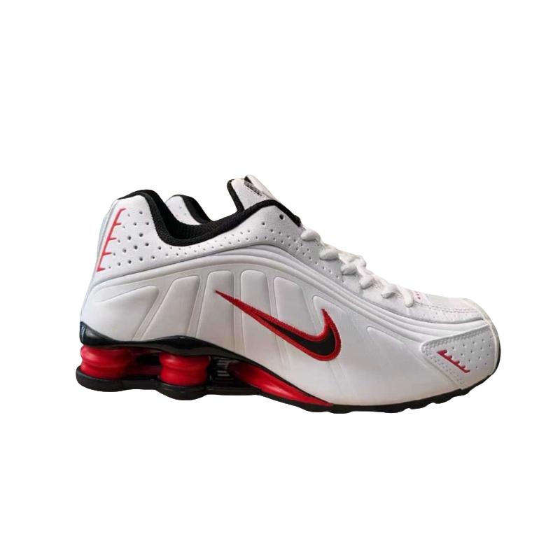 Nike Shox R4 – White & Red