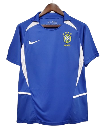 Camiseta Retro Selección Brasil 2002 | Visitante