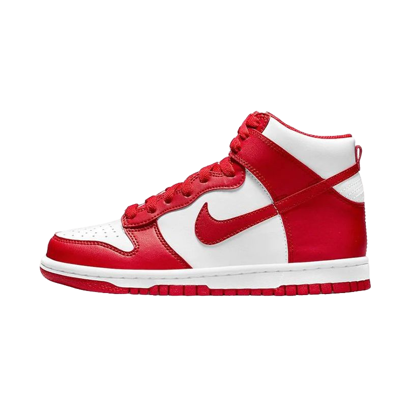 Nike Dunk High- Championship White Red