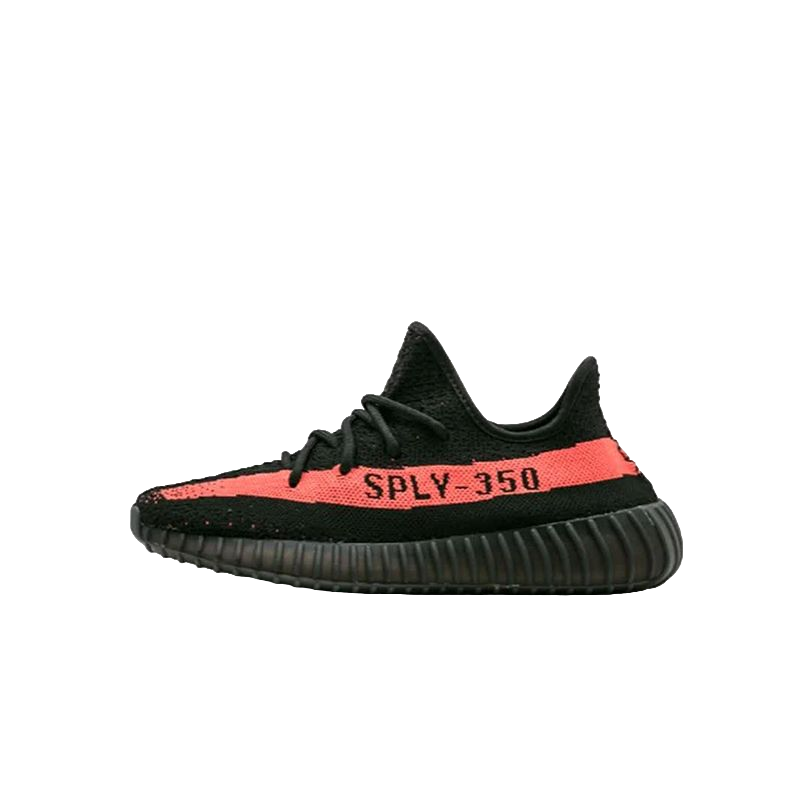 Adidas Yeezy Boost 350- Core Black Red