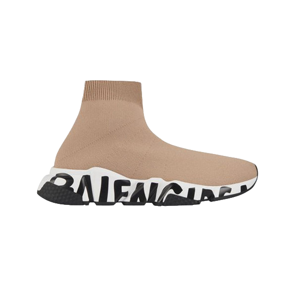 Balenciaga Speed Trainer- Graffiti Beige