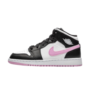 Air Jordan 1- White Black Light Arctic Pink