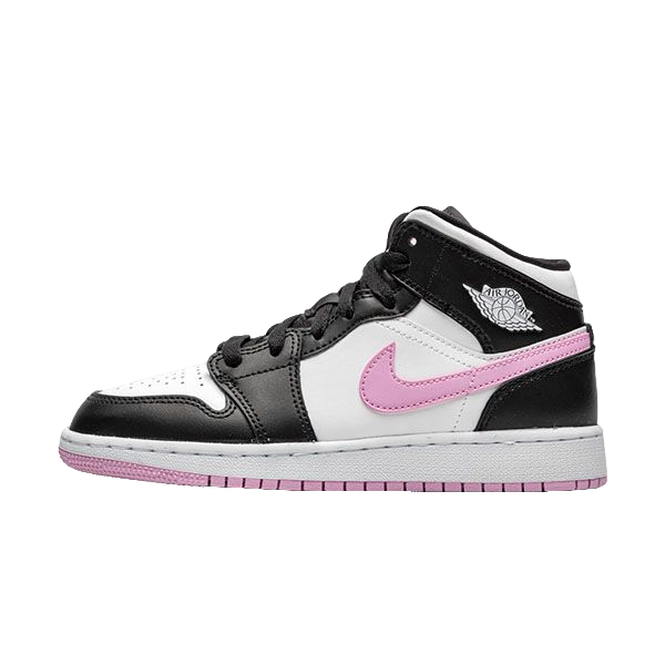 Air Jordan 1- White Black Light Arctic Pink