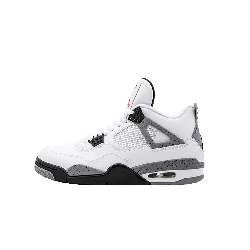 Air Jordan 4- White Cement