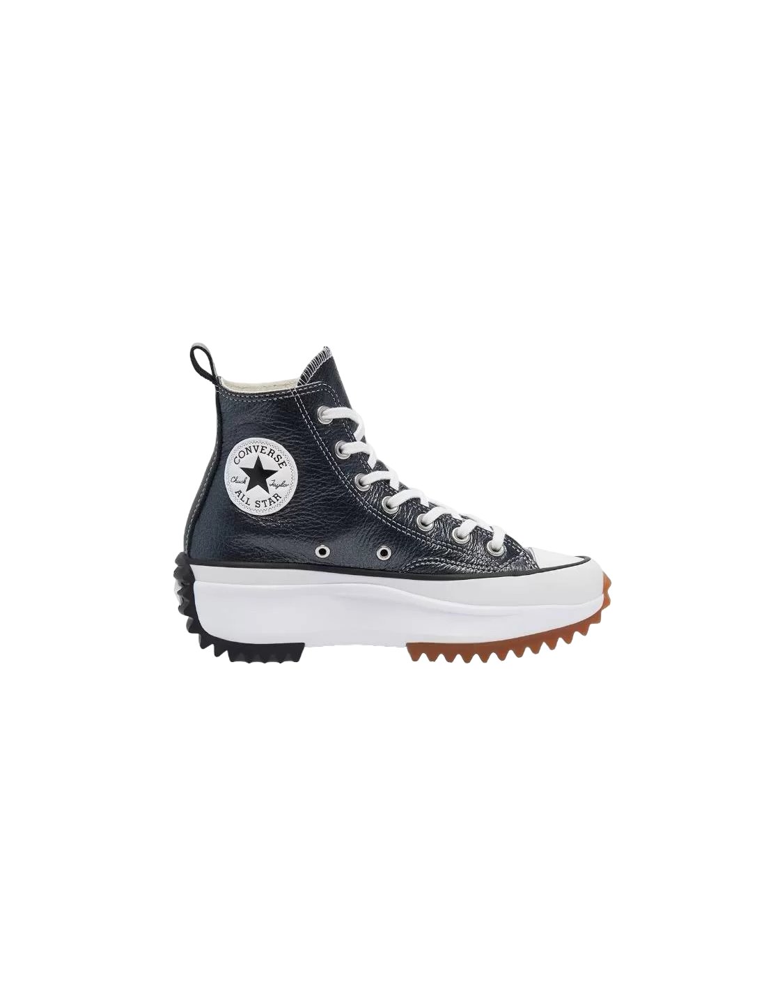 Converse Metallic Classics Run Star- Hike High Top Negras