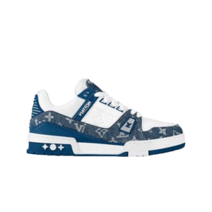 Louis Vuitton Trainer – Monogram Denim White Blue