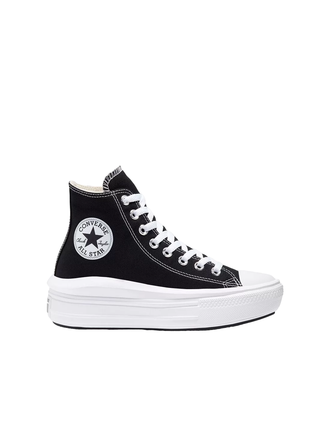 Converse All Star – Chuck Taylor Move High Top Negras